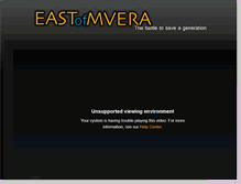 Tablet Screenshot of eastofmvera.com